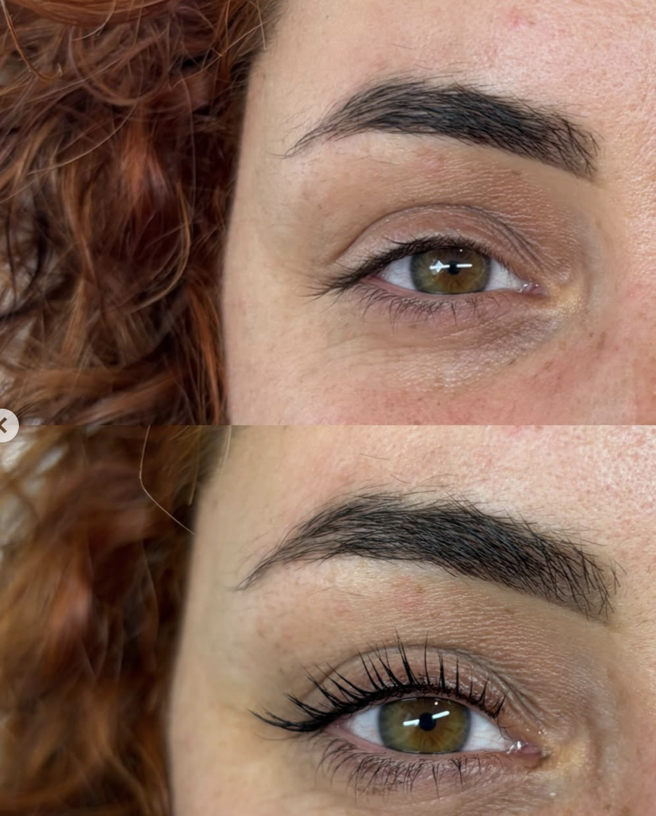 Korean LashLift avant après